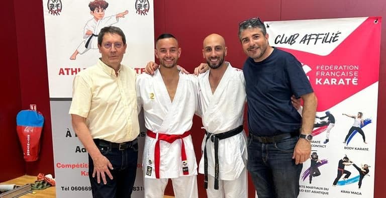 Stage avec notre CHAMPION Olympique de Karaté – Steven Da Costa